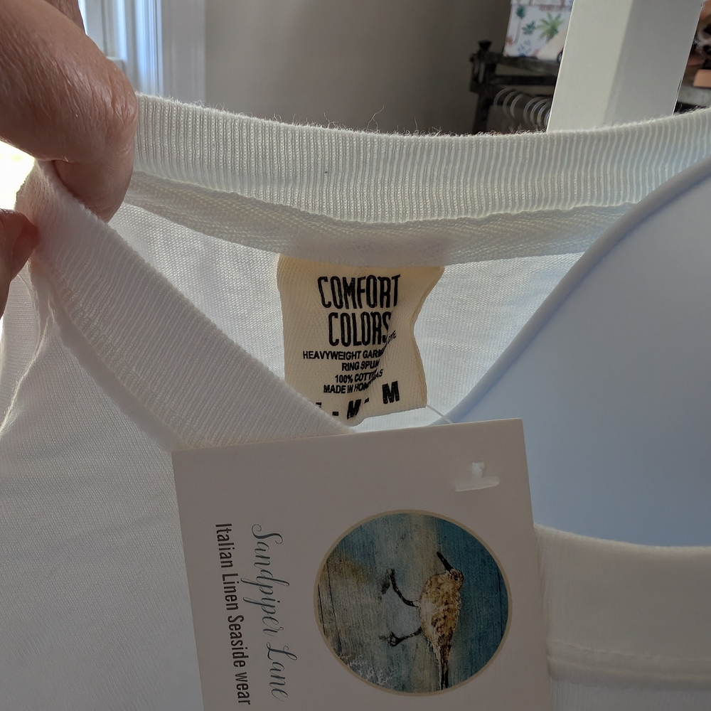 Soleil Club White T-Shirt - Picture 3 of 5